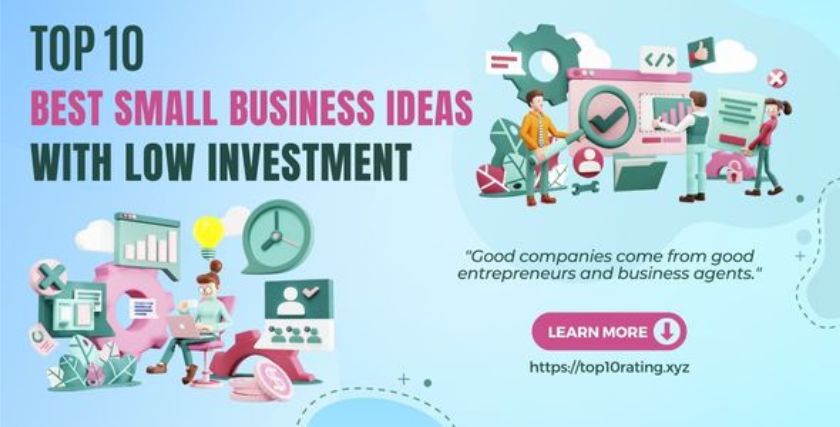 Best Small Business Ideas with Low Investment