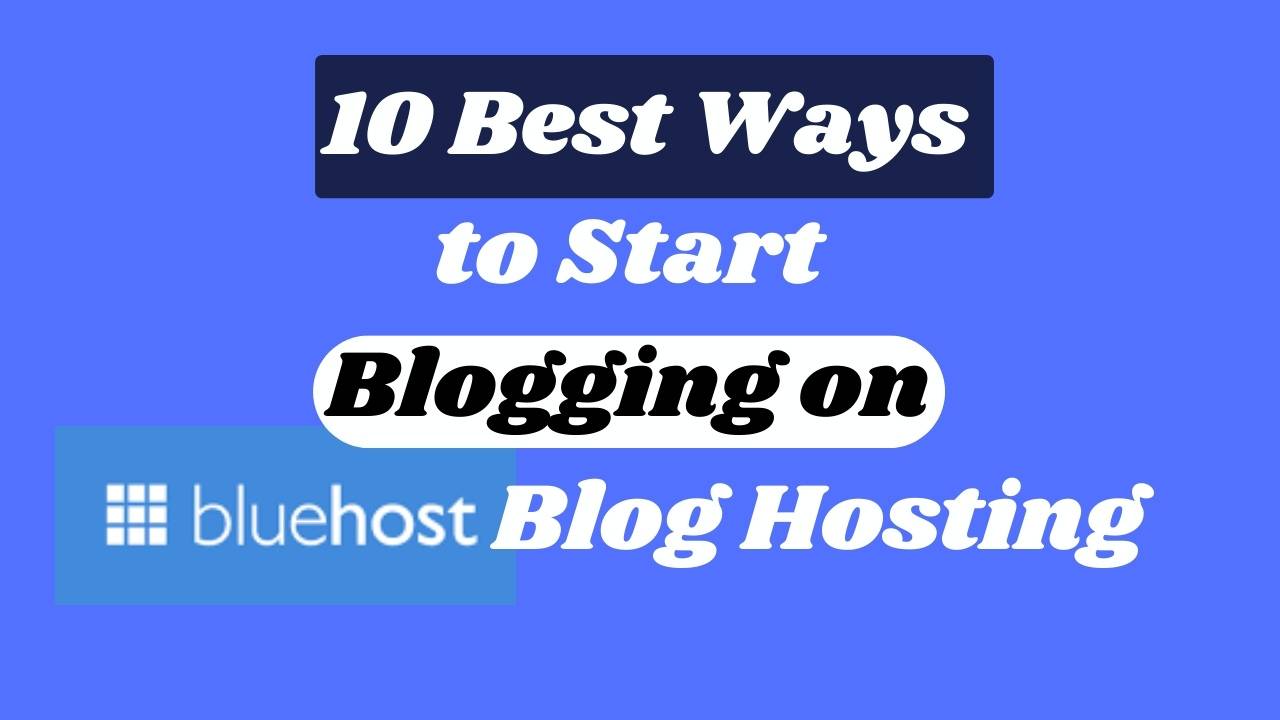 Bluehost Blog Hosting