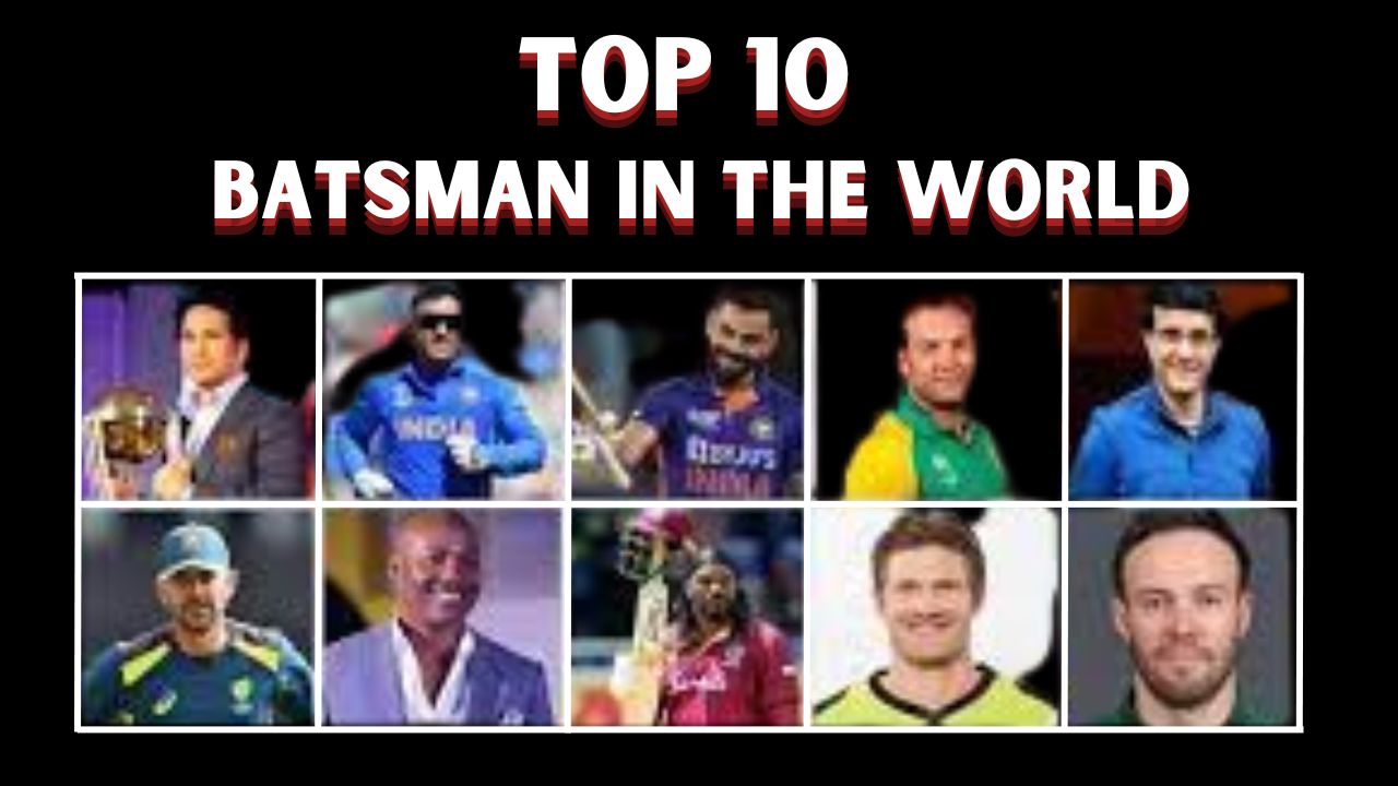 Top 10 Batsman in the World